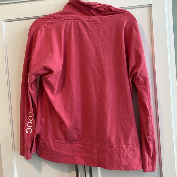 Black Dog Off the Leash Cowl Neck Shirt - Picture 5 of 5